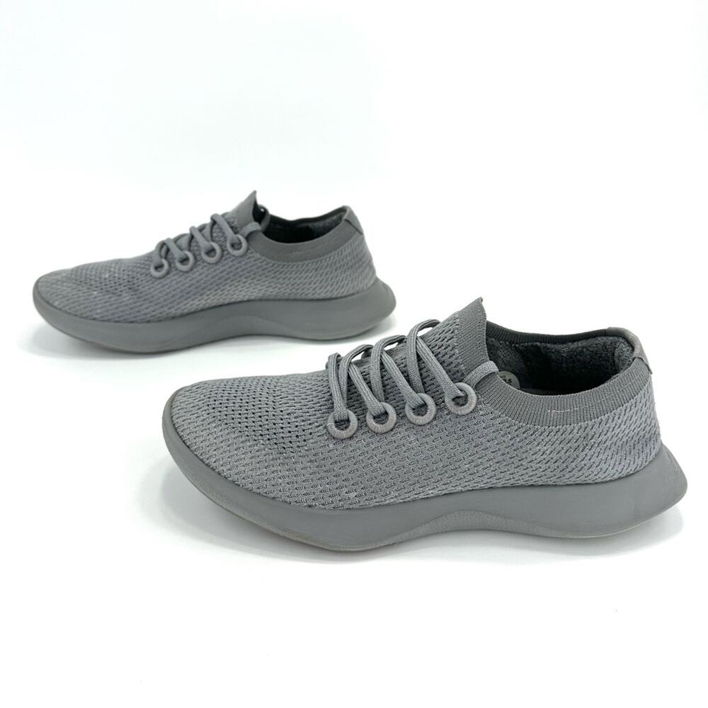 Allbirds Tree Dashers TD Mn Running Shoes/Sneakers Sz 9.5 Gray Sustainable Comfy